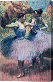 Dancers in Violet by Edgar Degas