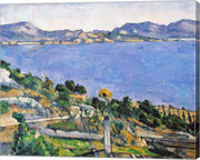 L'Estaque, View of the Bay of Marseilles by Paul Cezanne