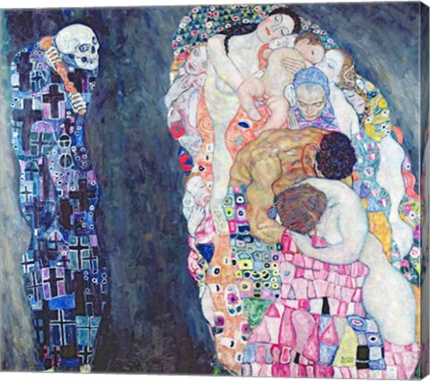 Death and Life by Gustav Klimt