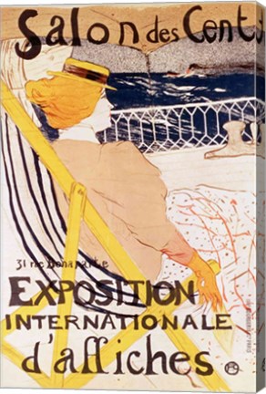 Poster advertising the 'Exposition Internationale d'Affiches', Paris, c.1896 by Henri de Toulouse-Lautrec