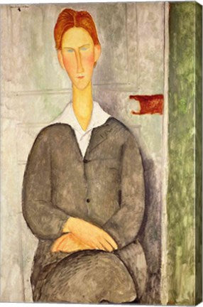 Young boy with red hair, 1906 by Amedeo Modigliani