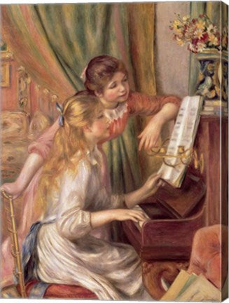 Young Girls at the Piano, 1892 by Pierre-Auguste Renoir