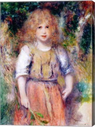 Gypsy Girl, 1879 by Pierre-Auguste Renoir