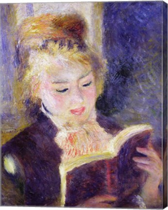 Girl Reading, 1874 by Pierre-Auguste Renoir