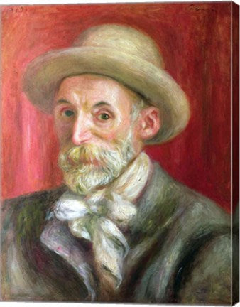 Self portrait, 1910 by Pierre-Auguste Renoir