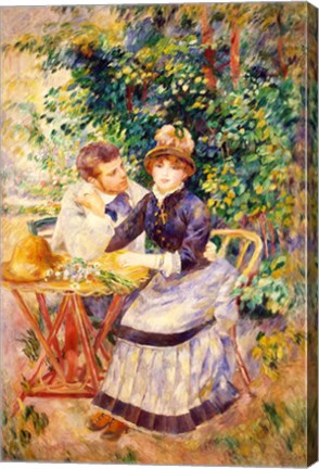 In the Garden, 1885 by Pierre-Auguste Renoir