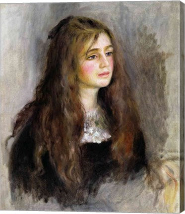 Portrait of Julie Manet by Pierre-Auguste Renoir