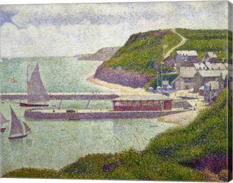 Harbour at Port-en-Bessin at High Tide, 1888 by Georges Seurat