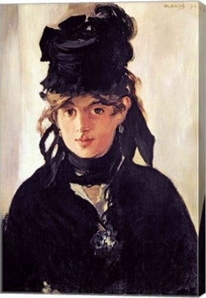 Berthe Morisot with a Bouquet of Violets, 1872 by Edouard Manet