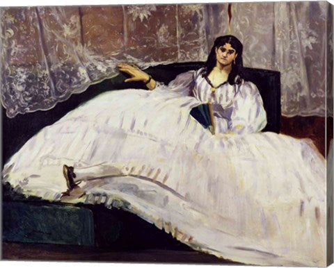 Portrait of Jeanne Duval, 1862 by Edouard Manet