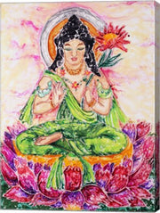 Flower Buddha by Natalie Talocci