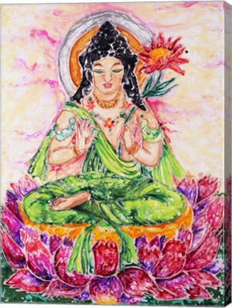 Flower Buddha by Natalie Talocci
