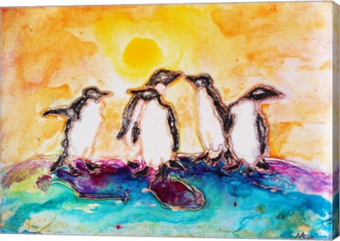 Penguins Under the Sun by Natalie Talocci