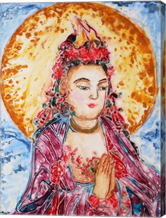 Praying Buddha by Natalie Talocci