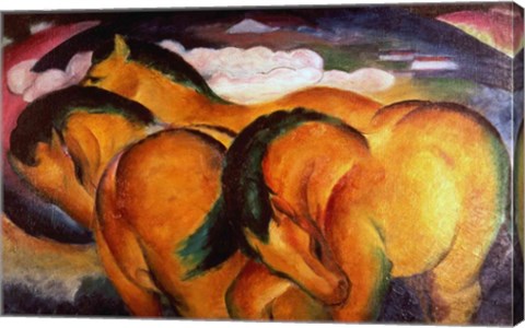 Little Yellow Horses, 1912 by Franz Marc