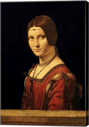 Portrait of a Lady from the Court of Milan by Leonardo Da Vinci