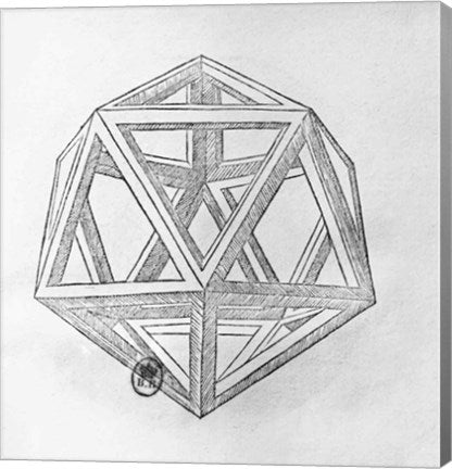 Icosahedron by Leonardo Da Vinci