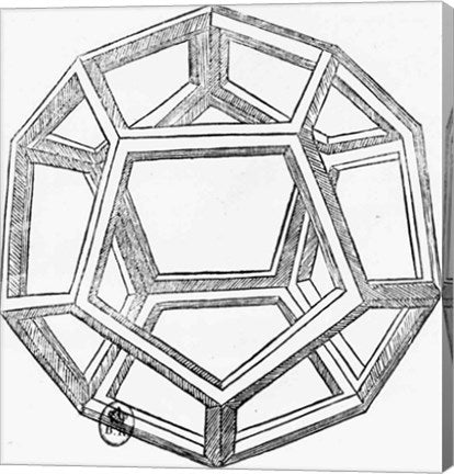 Dodecahedron by Leonardo Da Vinci