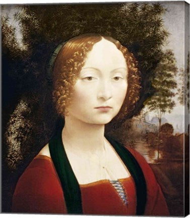 Ginevra de' Benci by Leonardo Da Vinci
