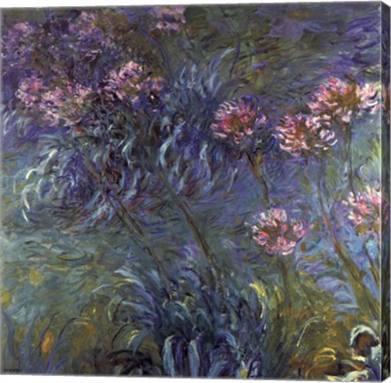 Jewelry lilies by Claude Monet