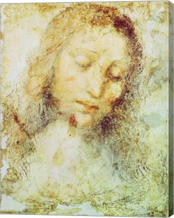 Head of Christ by Leonardo Da Vinci