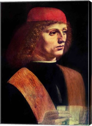 Portrait of a Musician, c.1485 by Leonardo Da Vinci