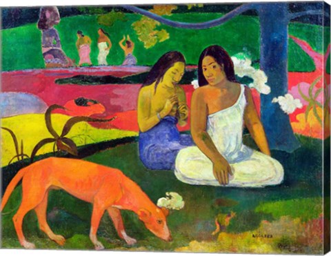 Arearea (The Red Dog), 1892 by Paul Gauguin