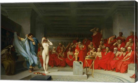 Phryne Before the Jury, 1861 by Jean-Leon Gerome