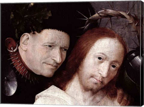 Christ Mocked Detail by Hieronymus Bosch