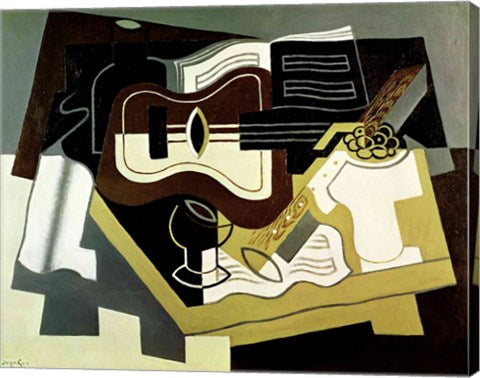 Guitar and Clarinet, 1920 by Juan Gris