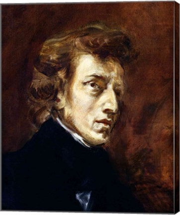 Frederic Chopin by Eugene Delacroix