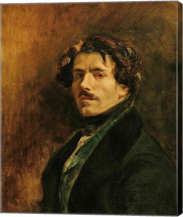 Self Portrait, c.1837 by Eugene Delacroix
