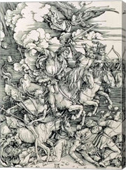 The Four Horsemen of the Apocalypse, Death, Famine, Pestilence and War by Albrecht Durer