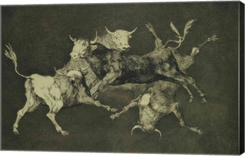 Folly of the Bulls, from the Follies series by Francisco De Goya