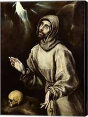 St. Francis of Assisi Receiving the Stigmata by El Greco