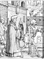 Death and the Parish Priest by Hans Holbein The Younger