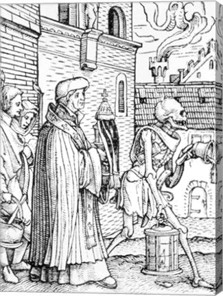Death and the Parish Priest by Hans Holbein The Younger