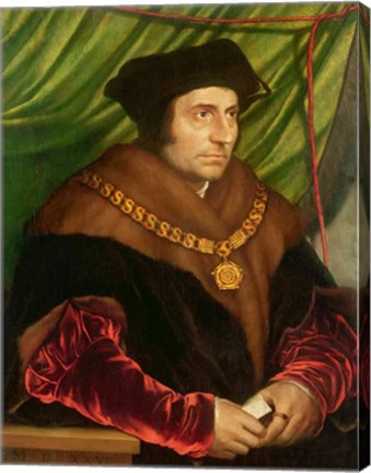 Portrait of Sir Thomas More by Hans Holbein The Younger