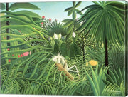 Jaguar Attacking a Horse, 1910 by Henri Rousseau