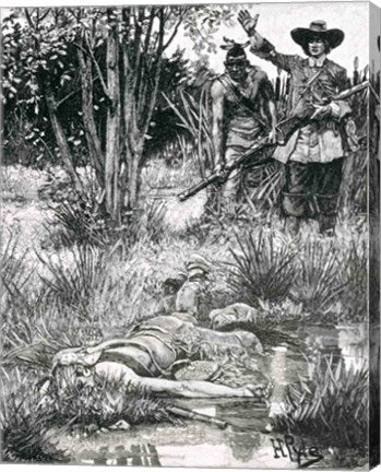 The Death of King Philip by Howard Pyle