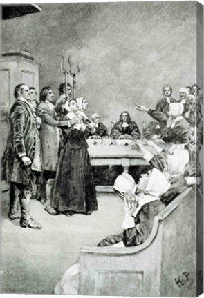The Trial of a Witch by Howard Pyle