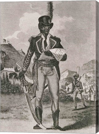 Portrait of Francois Dominique Toussaint-Louverture