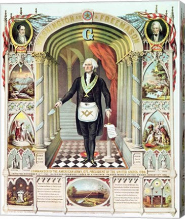 George Washington as a Freemason