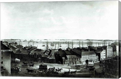 Boston Harbour, 1854
