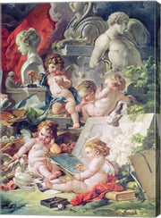 Genius Teaching the Arts, 1761 by Francois Boucher