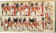 Banquet scene, from Thebes