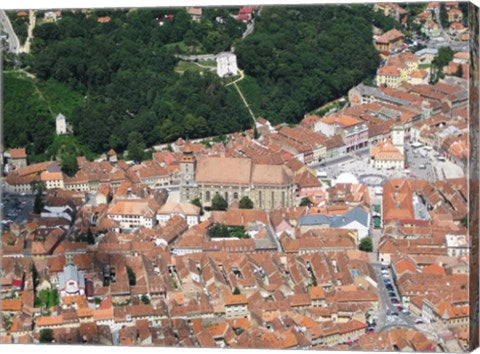 Brasov Black Church and City Square