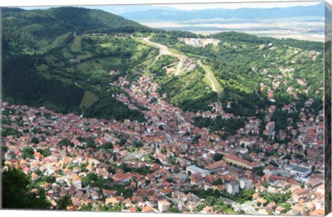 Brasov Seen from Tampa Hill