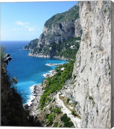 Capri Coastline Photograph