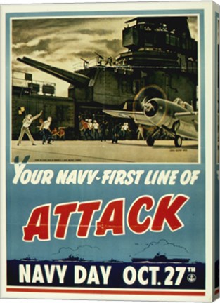 Your Navy First Line of Attack